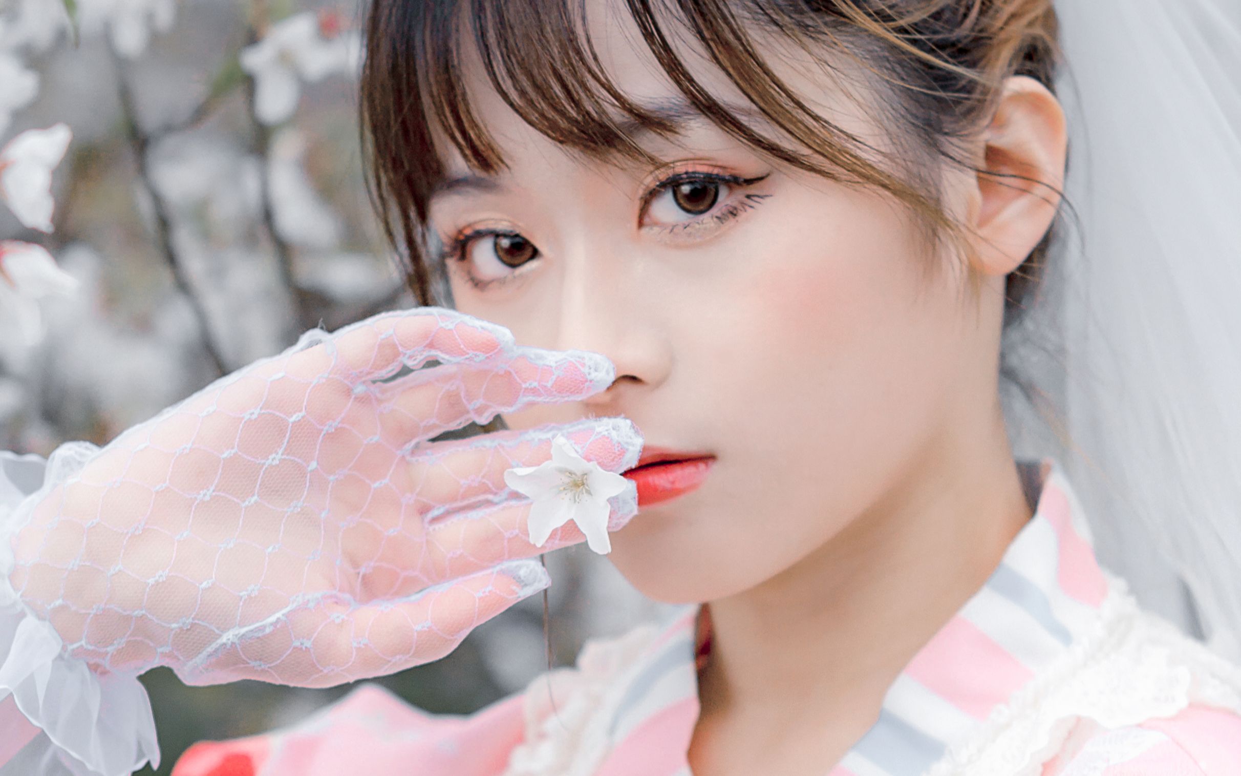 第一视角拍摄记录06纯美白樱人像写真索尼a6000