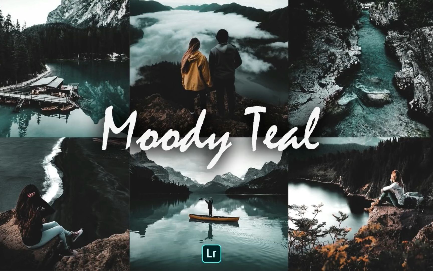 【Lightroom手机版教学】#5 Moody Teal 忧郁青色风格调色教学哔哩哔哩bilibili