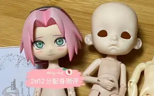 2ddoll 12分ob配身！200以内的树脂关节体如何？没有色差的ob白？