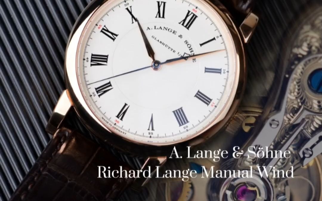 lange & s02hne richard lange manual wind理查德朗格最美大三针