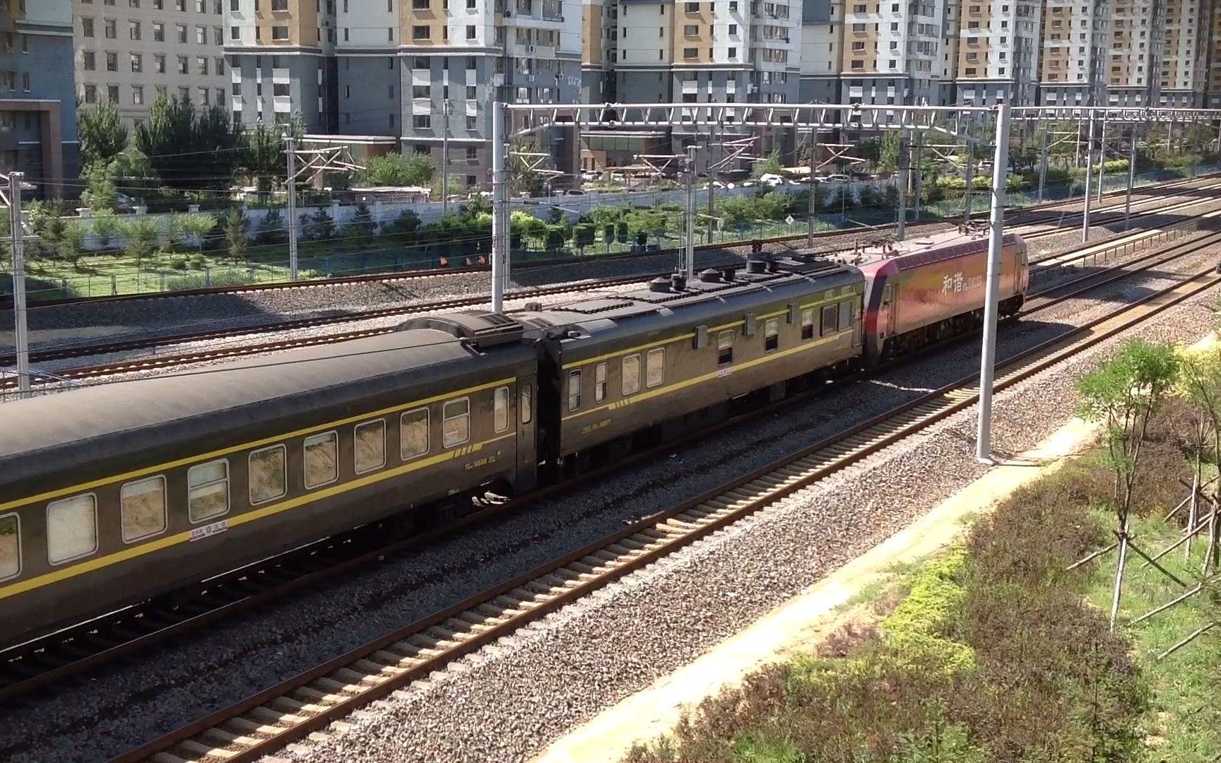 【库存】k1228 佳木斯-沈阳通过老道口_哔哩哔哩_bilibili