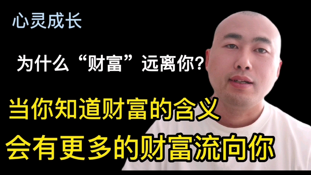 智慧人生:当你知道了财富的真正含义,更多的财富必将流向于你哔哩哔哩bilibili