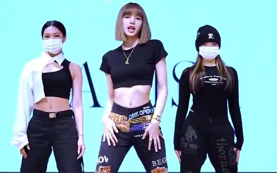 [图]LISA - 《LALISA》舞蹈挑战！这腰绝了！不愧是主舞！