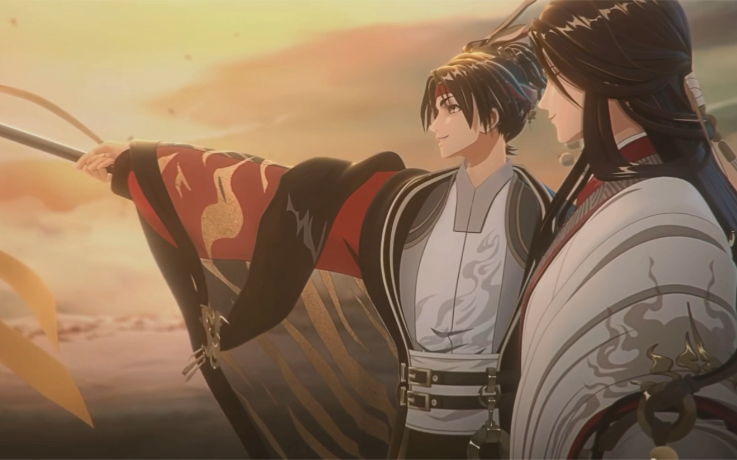 【孙策&周瑜】或许在火烧赤壁那一晚,孙策曾化作一缕东风,拂过周瑜的