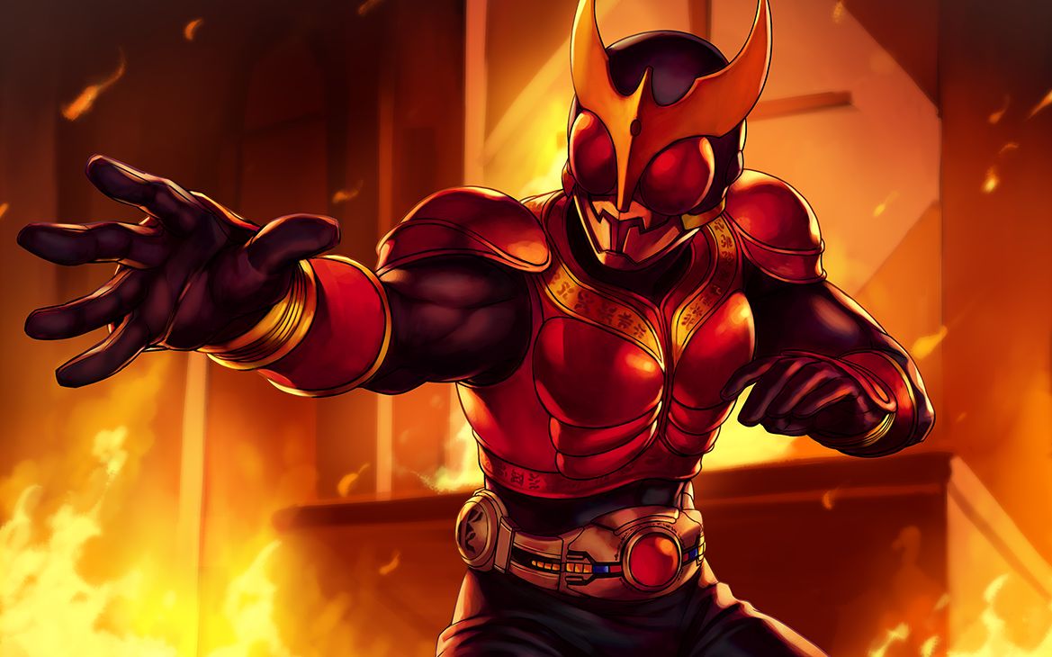 【空我op/mad/燃打戏】为他人笑容而战的红色战士_哔哩哔哩 (゜-゜)つ