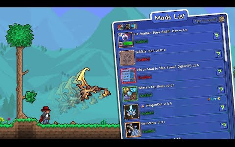 Terraria mod loader-哔哩哔哩_Bilibili