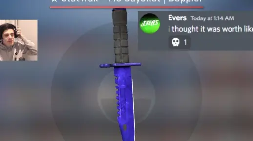 【CSGO】开出价值￥67000的M9蓝宝石是种什么样的体验？