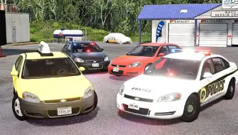 【国外精品模组推荐】2009款雪佛兰黑斑羚（HellishArrow制作，包含警用款）官方展示视频【beamng.drive车祸模拟器】