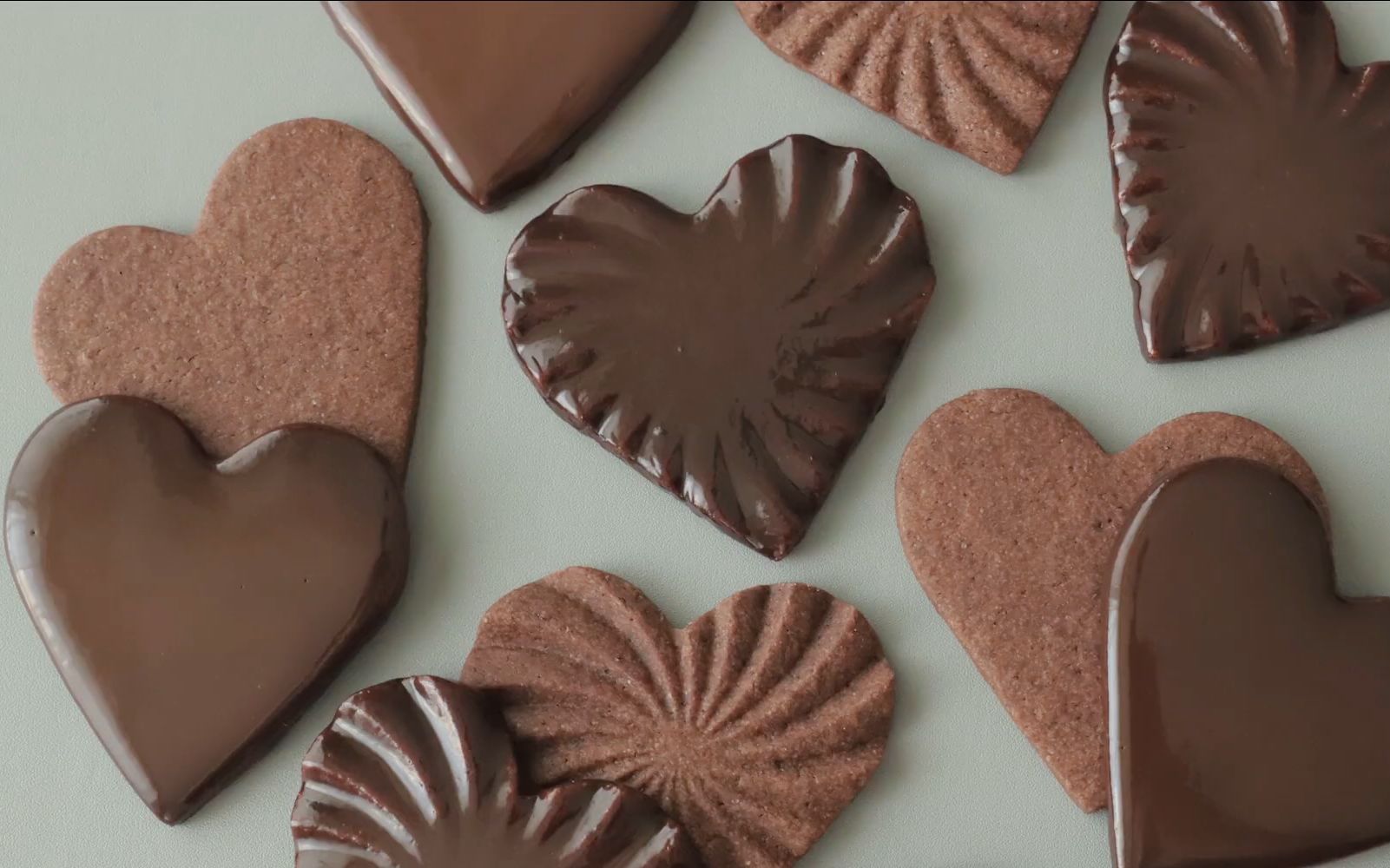 【中字】爱心巧克力曲奇|cookingtree