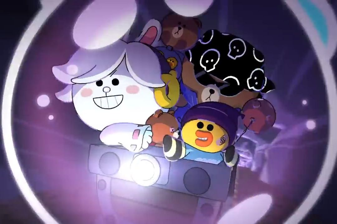 【line friends x 荒野乱斗】最新动画