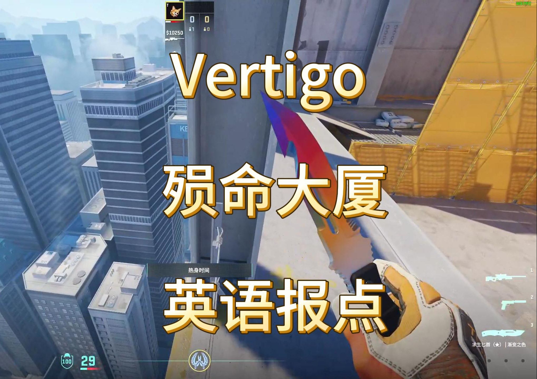 Vertigo  殒命大厦 英语报点