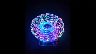 51单片机新的点灯作品-LED光环光立方