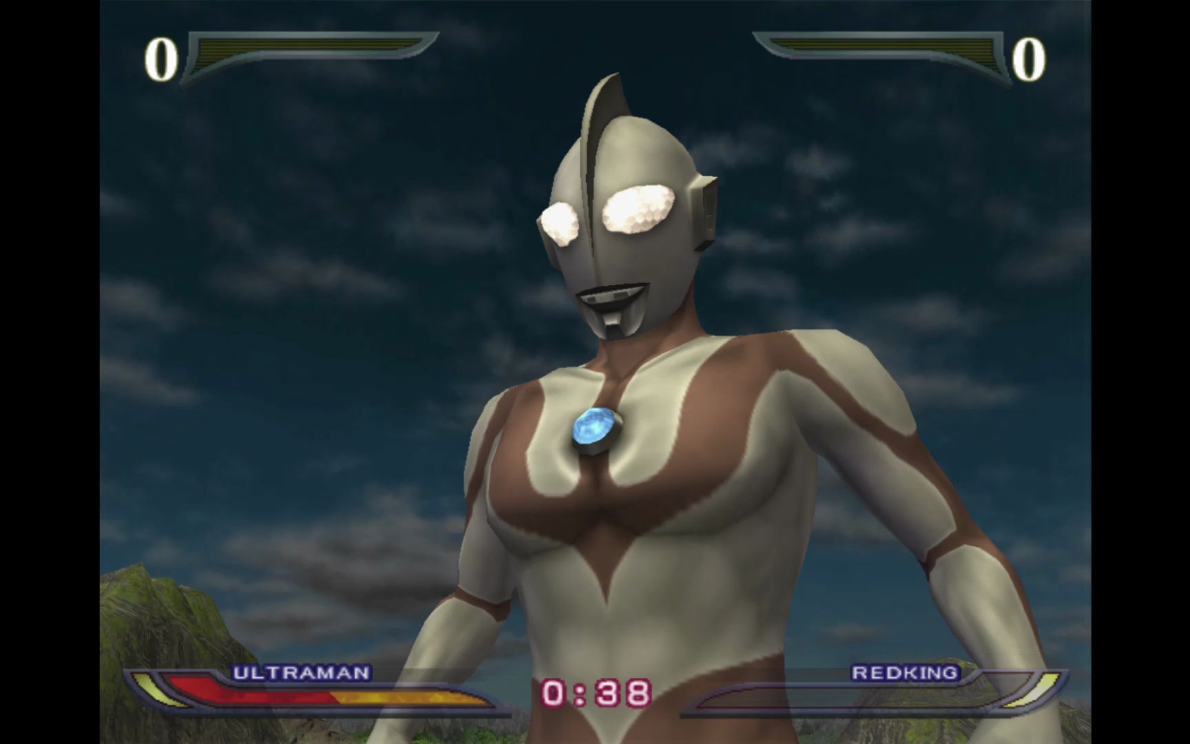 ps2奥特曼格斗进化重生-初代奥特曼战斗模式