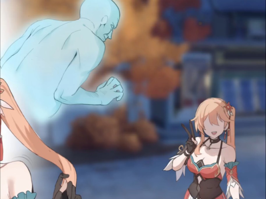 光头大叔灵魂出窍夺舍了桂乃芬大姐姐