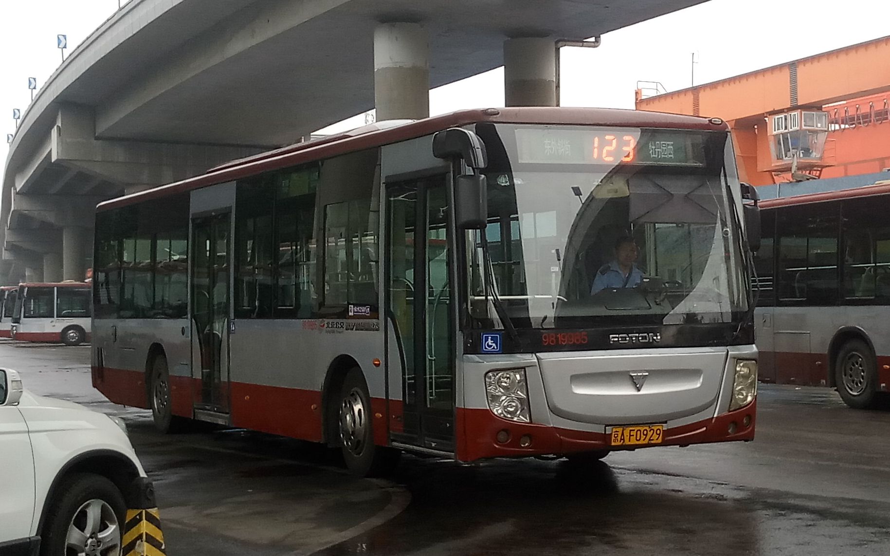 【去黄寺吃卤煮】北京公交pov:123路东外斜街~牡丹园西全程前方原速