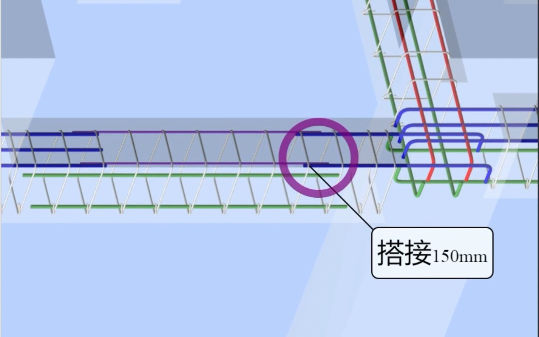 零基础学建筑结构识图:3d动画识图架立筋哔哩哔哩bilibili