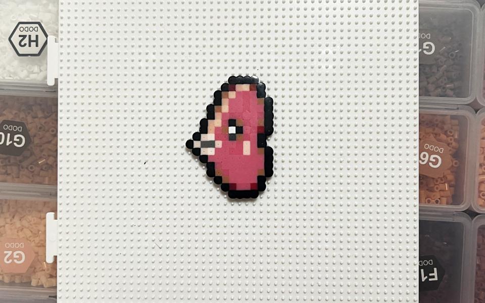 拼豆宝可梦像素图鉴-370爱心鱼