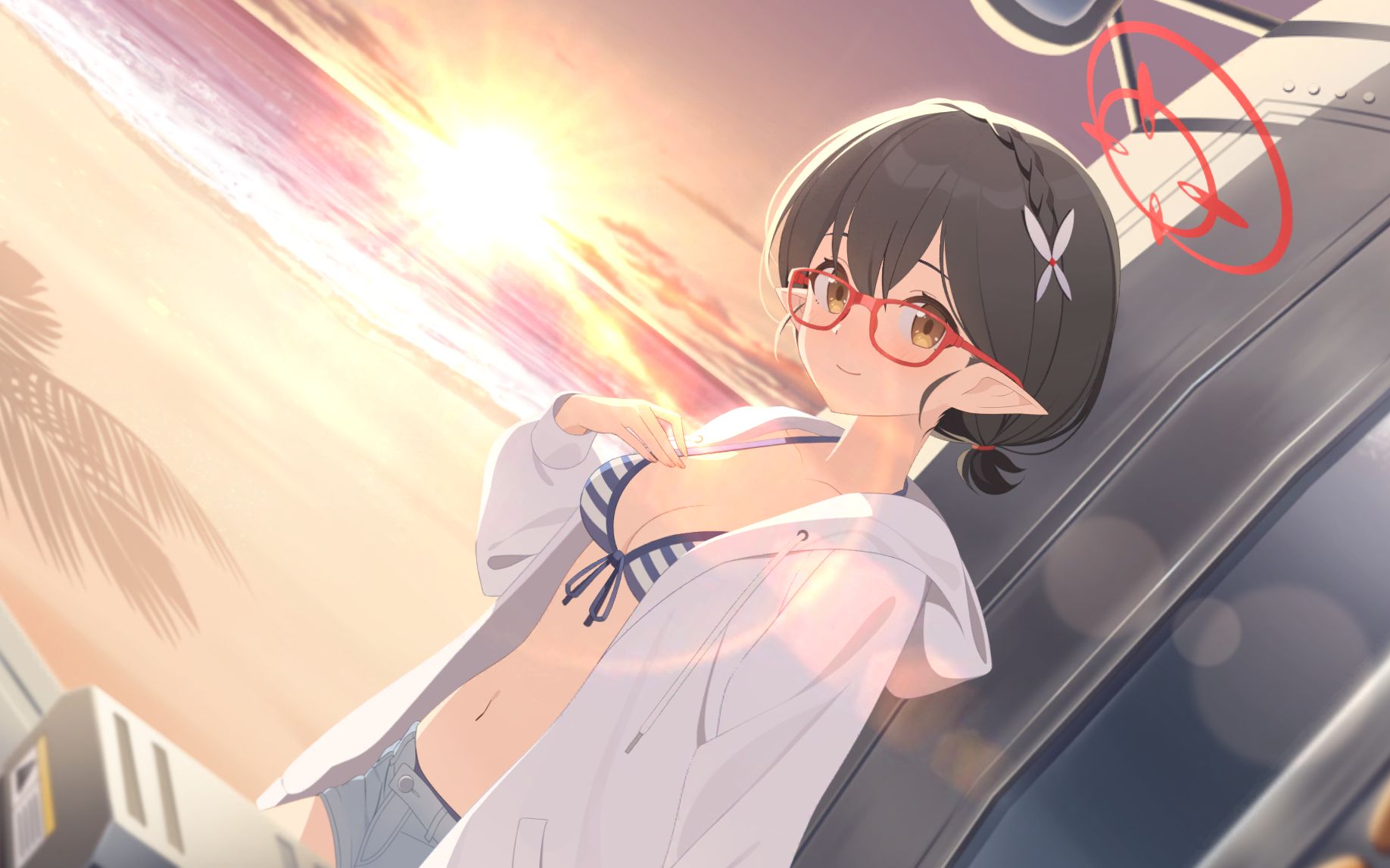 【繁中】 碧蓝档案国际服 角色羁绊剧情 绫音(泳装)