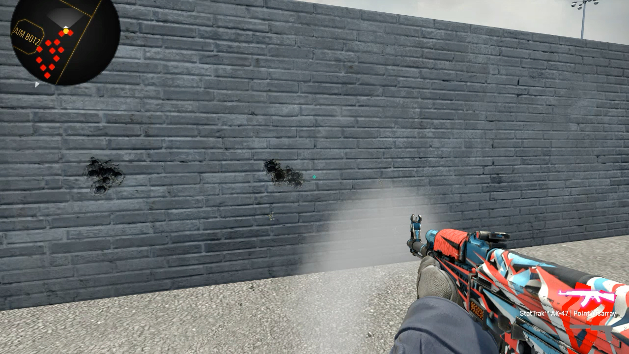 csgo aimbotz日常练枪压枪以及单点瞬间定位等等