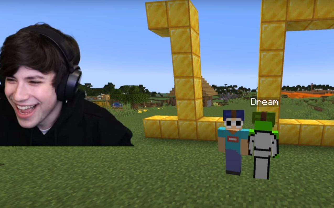 【mcyt/george/录播】和dream一起庆祝1000万订阅!_我的世界