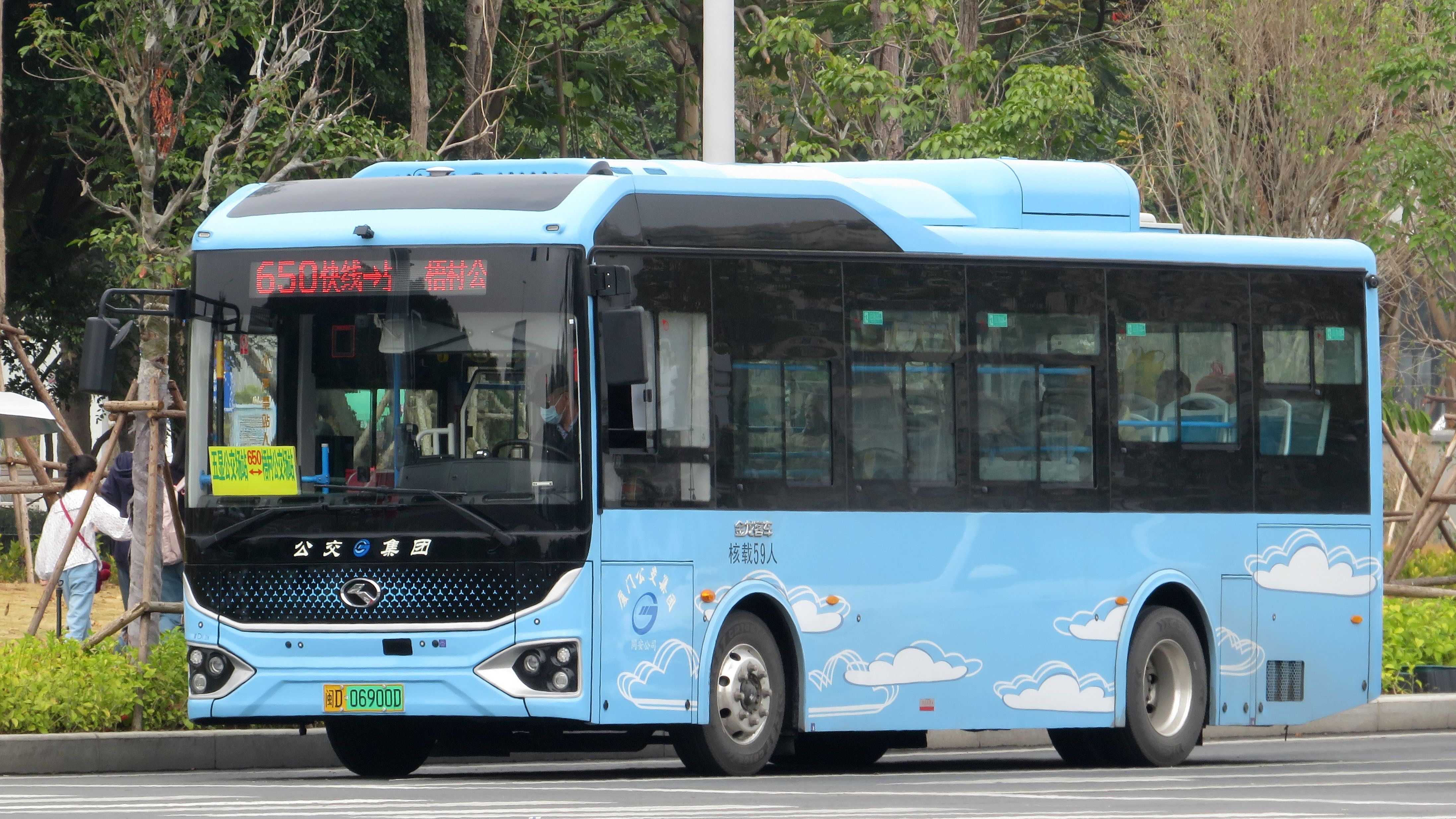 【公交190】【改线纪念】【同安老牌进岛快线的告别】厦门公交65仿 