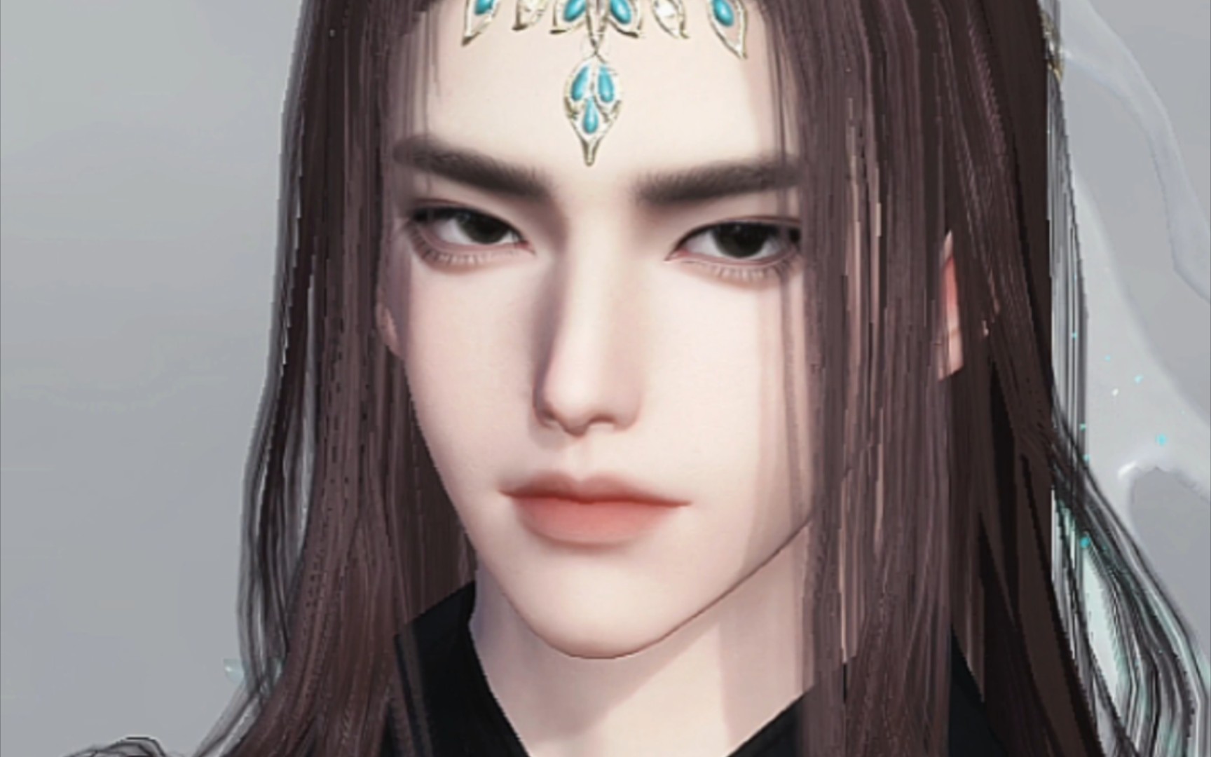 逆水寒手游捏脸男 限时分享