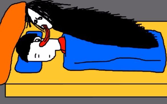 小明恐怖动画 第3集:鬼压床_哔哩哔哩 (゜-゜)つロ 干杯~-bilibili