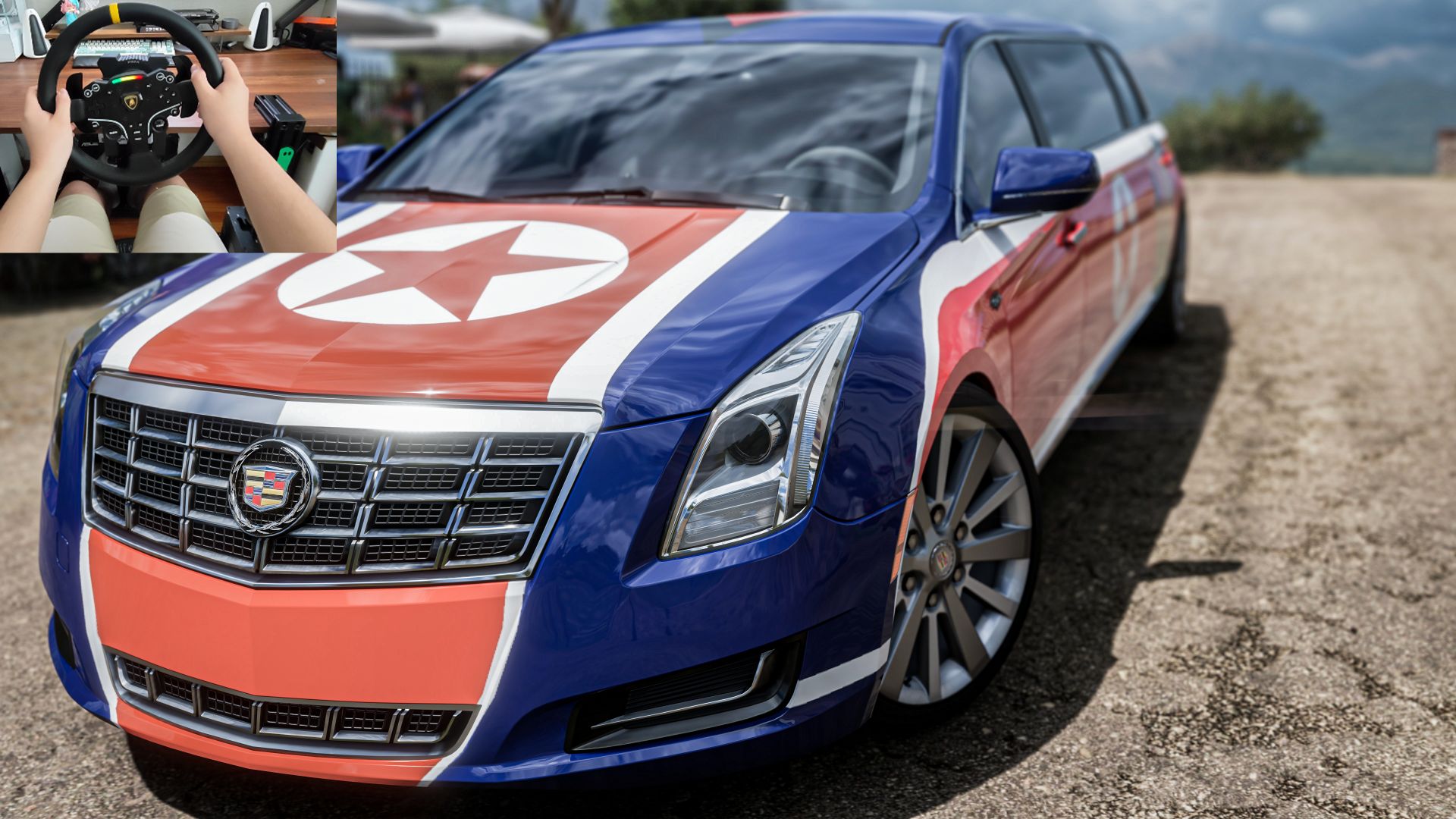 驾驶凯迪拉克xts limousine 加长版