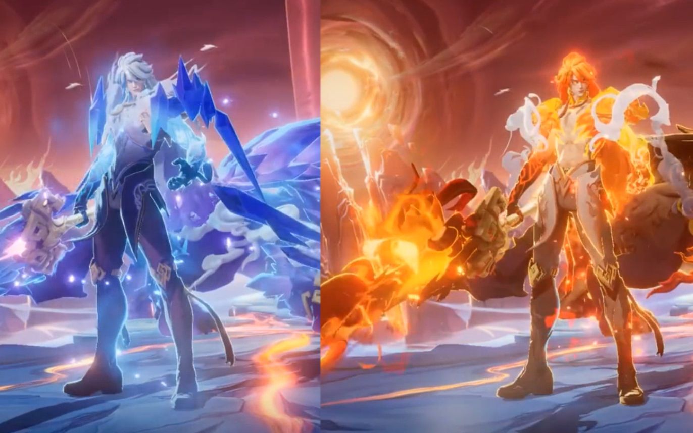 王者荣耀李信兔年限定!山海·炽霜斩霸气来袭!超炫技能展示!