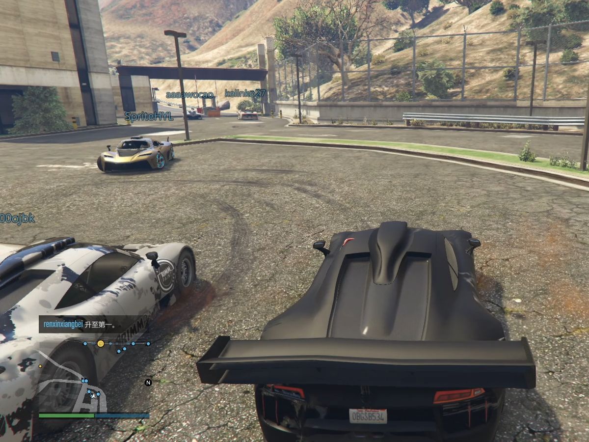 【gta5跑图】这图带上警星还是挺好玩的 中间失误就要重来