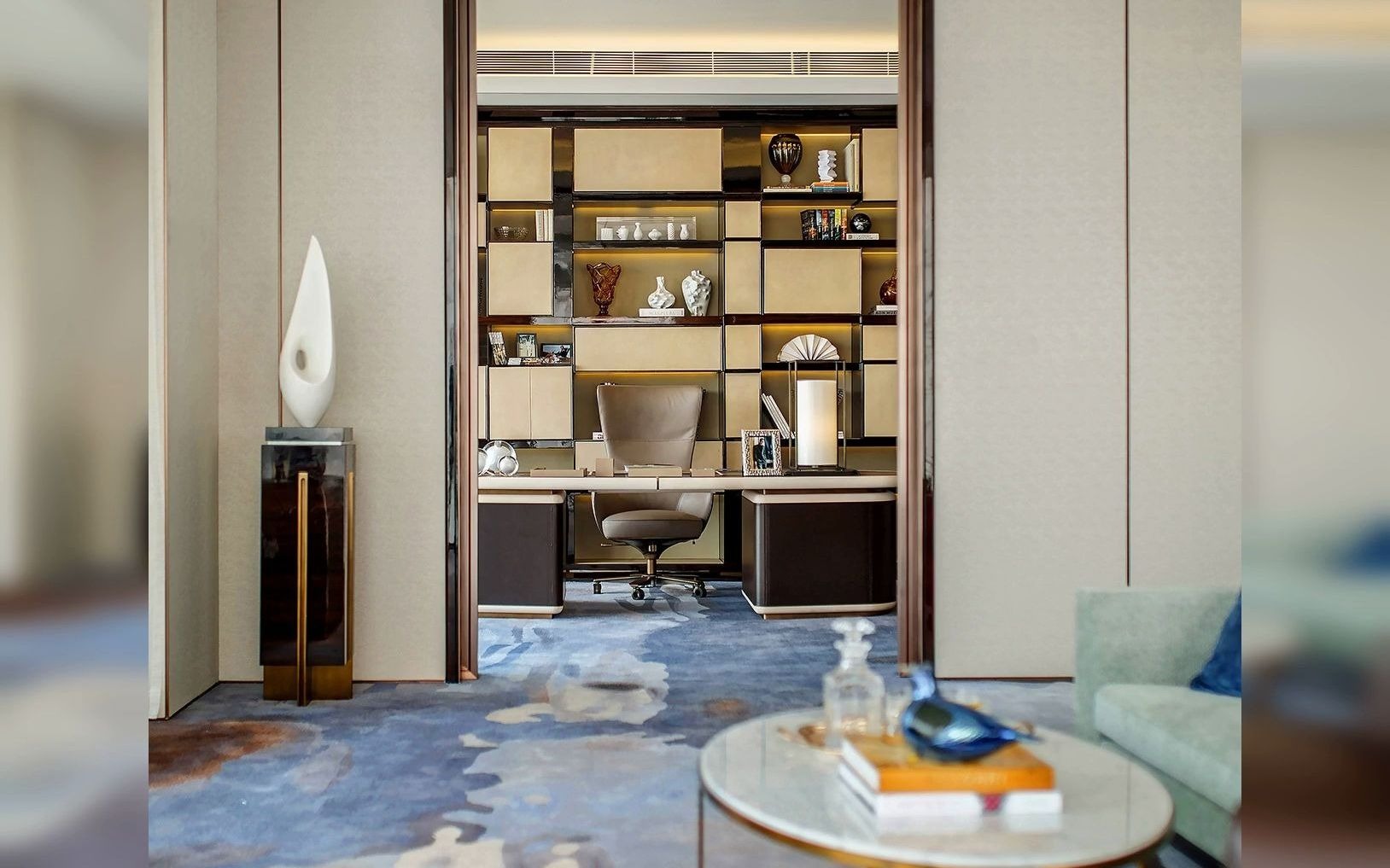 梁志天深圳湾样板房效果图 #样板间案例 样板间丨【梁志天】深圳湾1