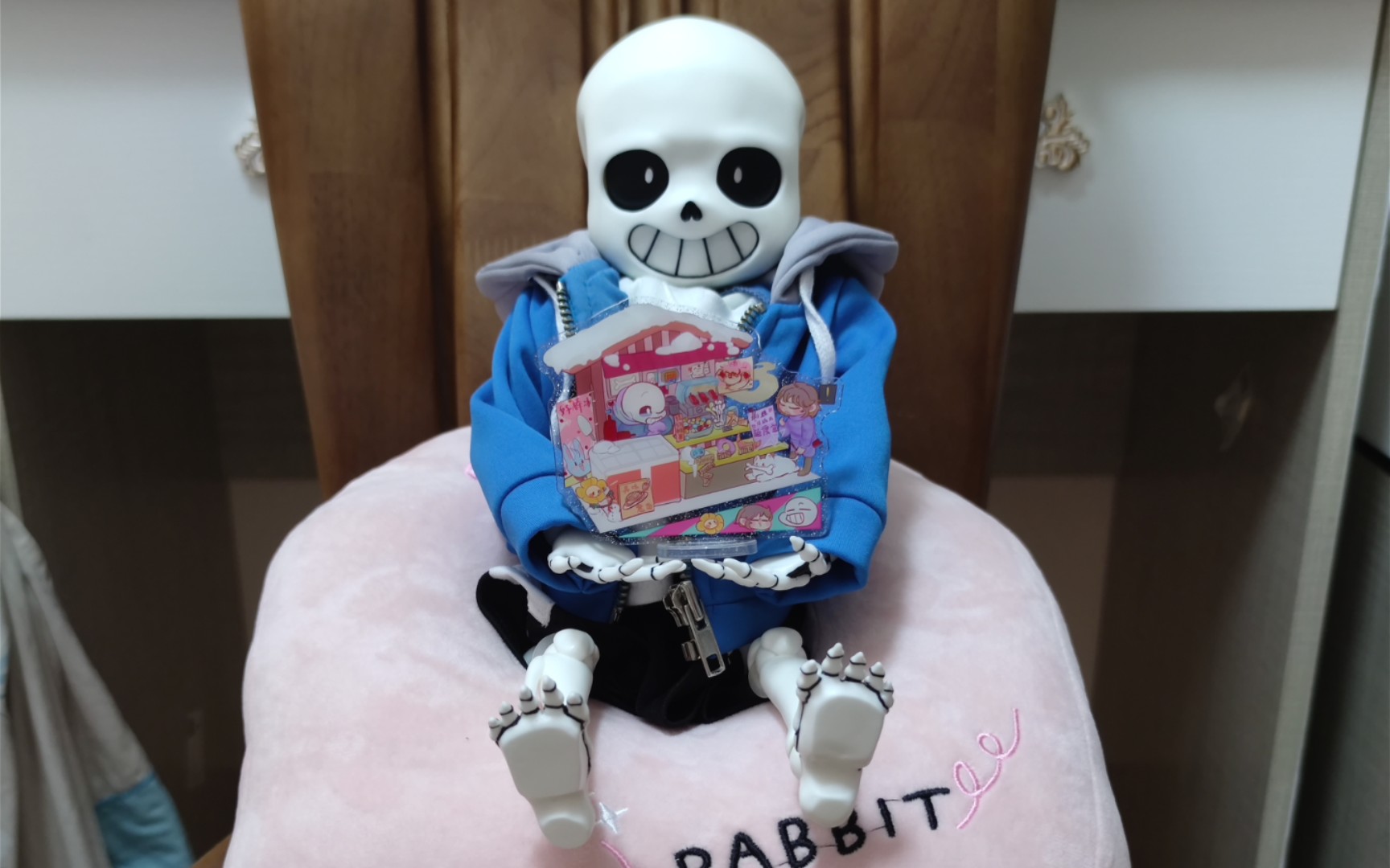 【sans的bjd娃娃】给sans看他自己的立牌