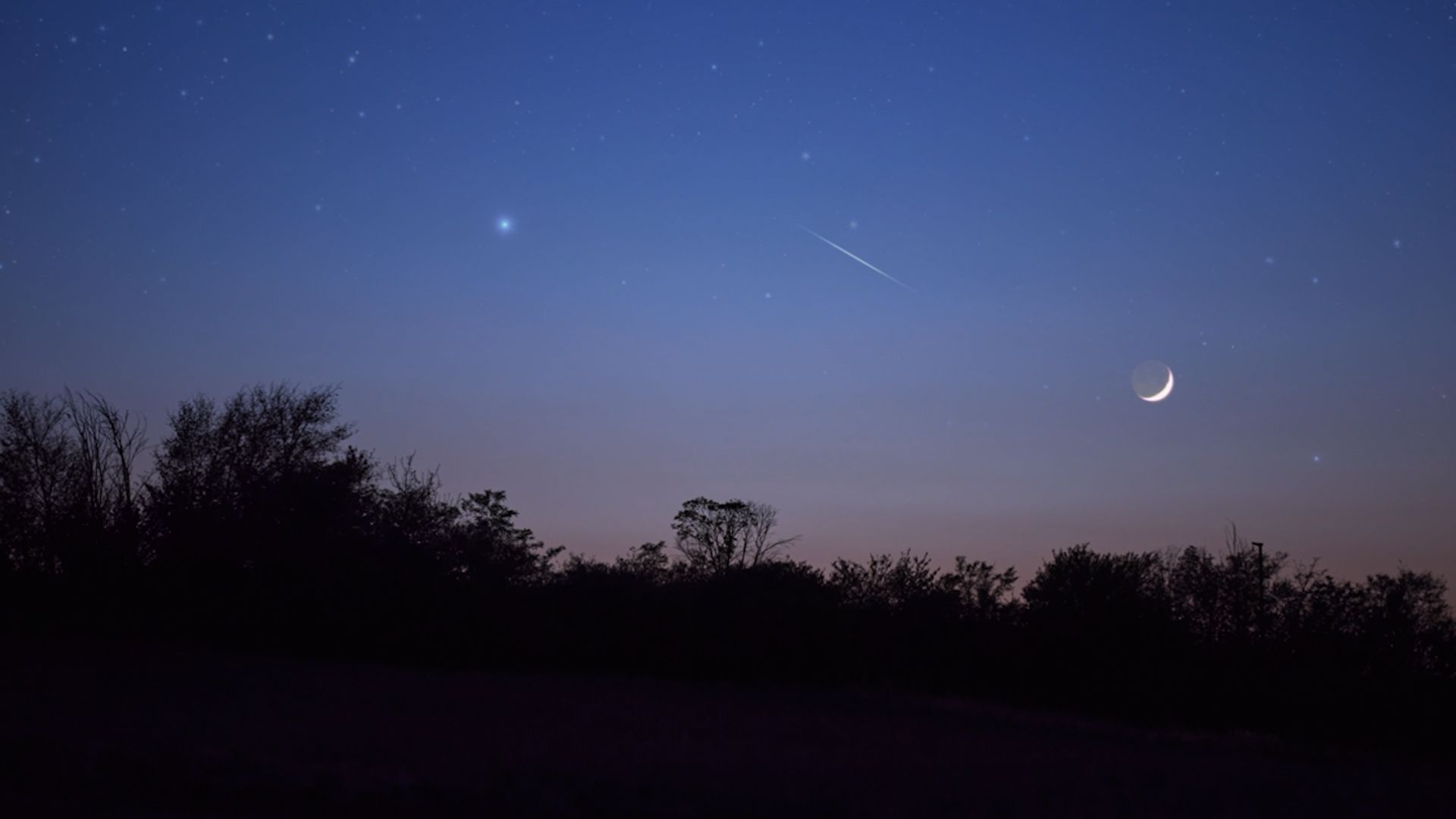 期待!立秋当晚“木星伴月”将现夜空:月亮、木星几乎同时升起哔哩哔哩bilibili