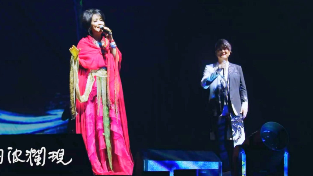 齐豫 周华健 现场演唱〔天下有情人〕〔铁血丹心〕齐豫组曲经典民歌