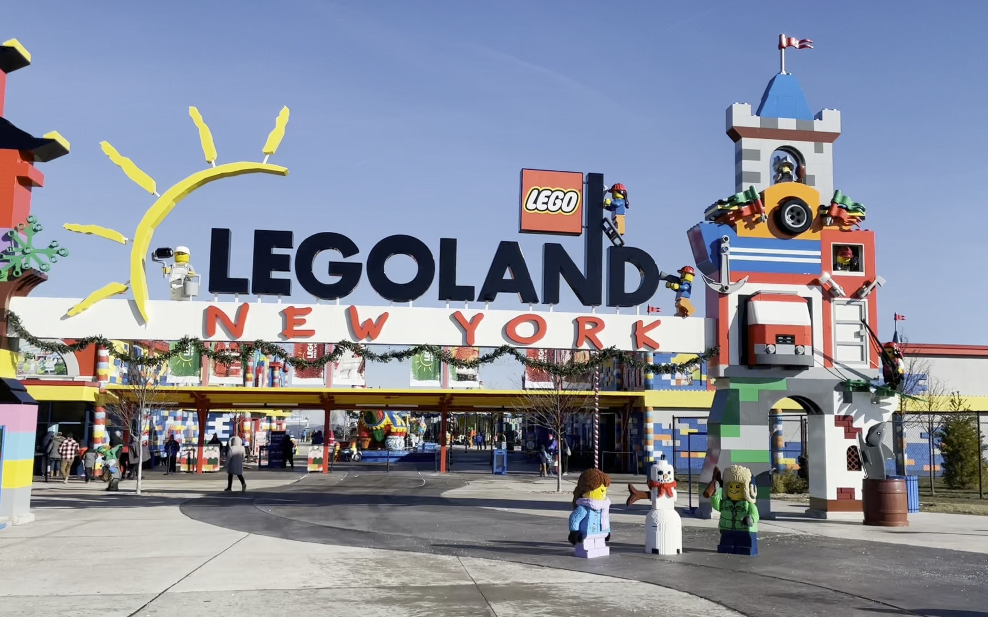 【纽约vlog】legoland 乐高乐园&酒店|乐高大师粉丝狂喜