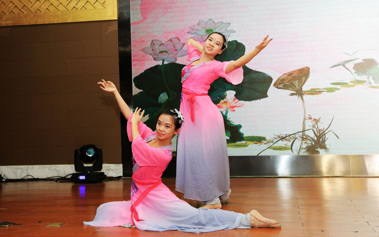 【小弦桃子】双人古典舞《海棠依旧》_哔哩哔哩 (゜-゜)つロ 干杯