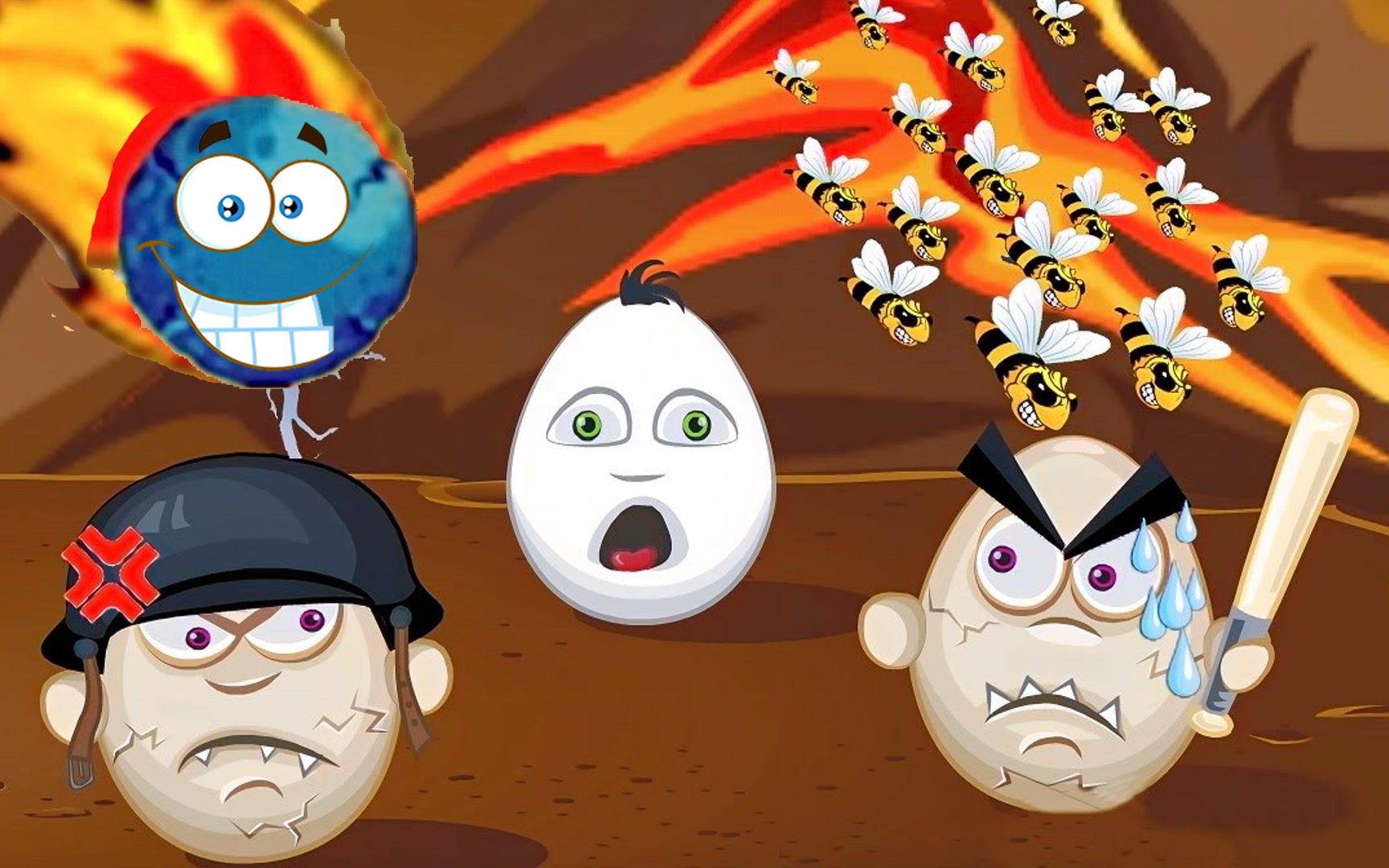 消灭坏蛋:蜜蜂不叮无缝的蛋,坏鸡蛋插翅可逃!