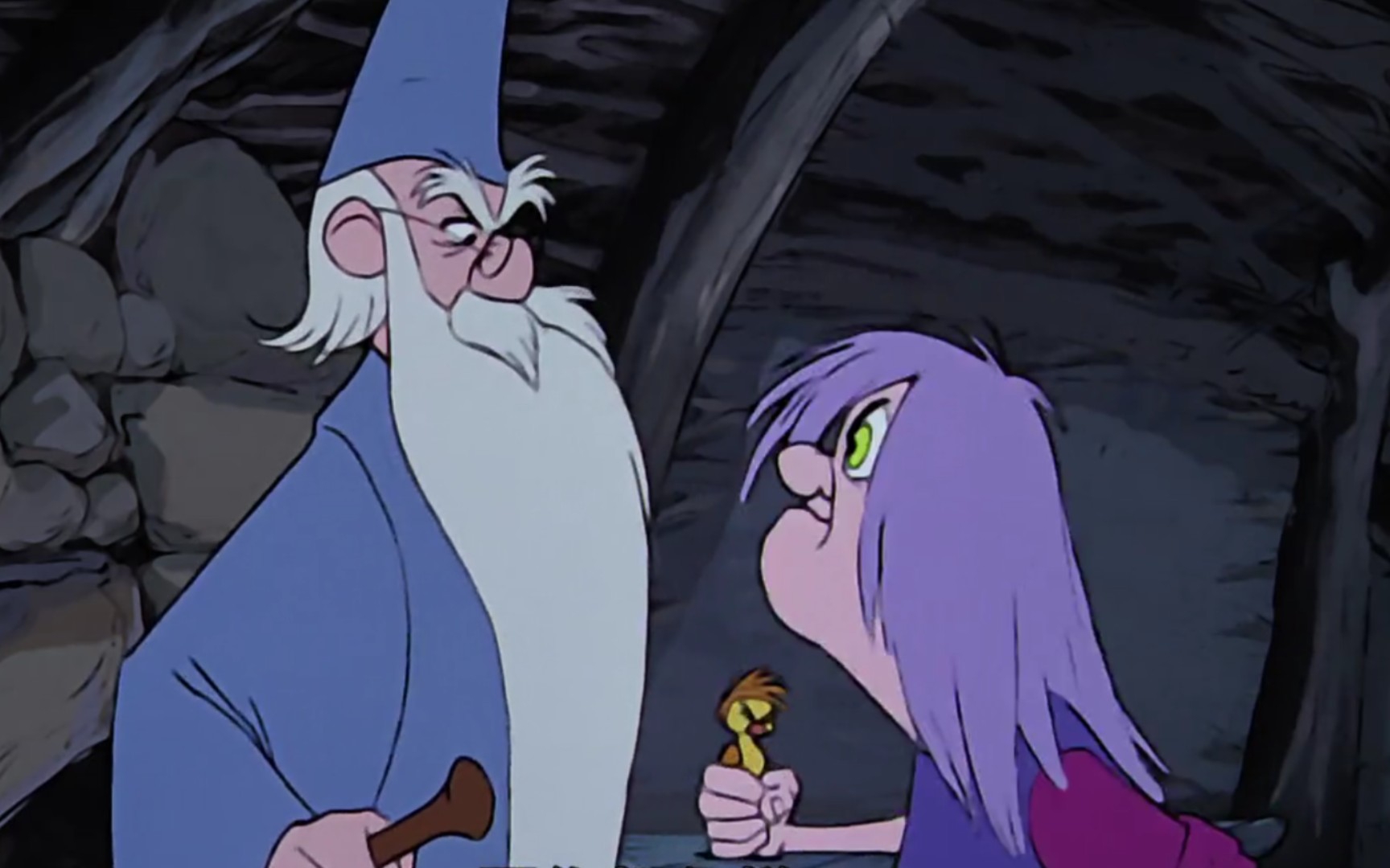 迪士尼1963年动画电影《石中剑》精彩斗法片段