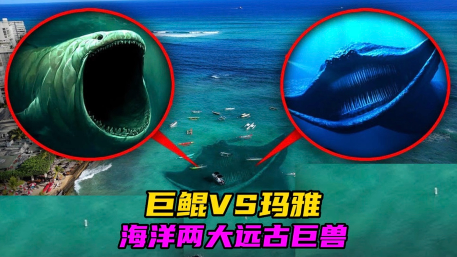 海洋深海巨兽 正在向人类发起进攻