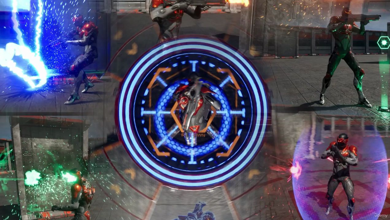 ue5虚幻引擎科幻武器魔法特效教程分享