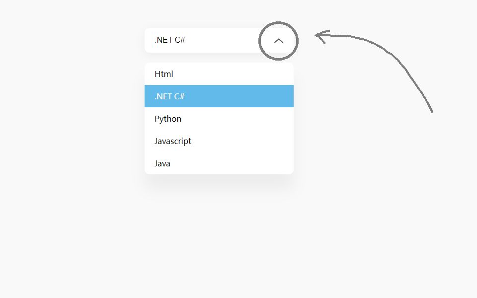 自定义带有动画效果的下拉式菜单 使用HTML CSS Javascript哔哩哔哩bilibili