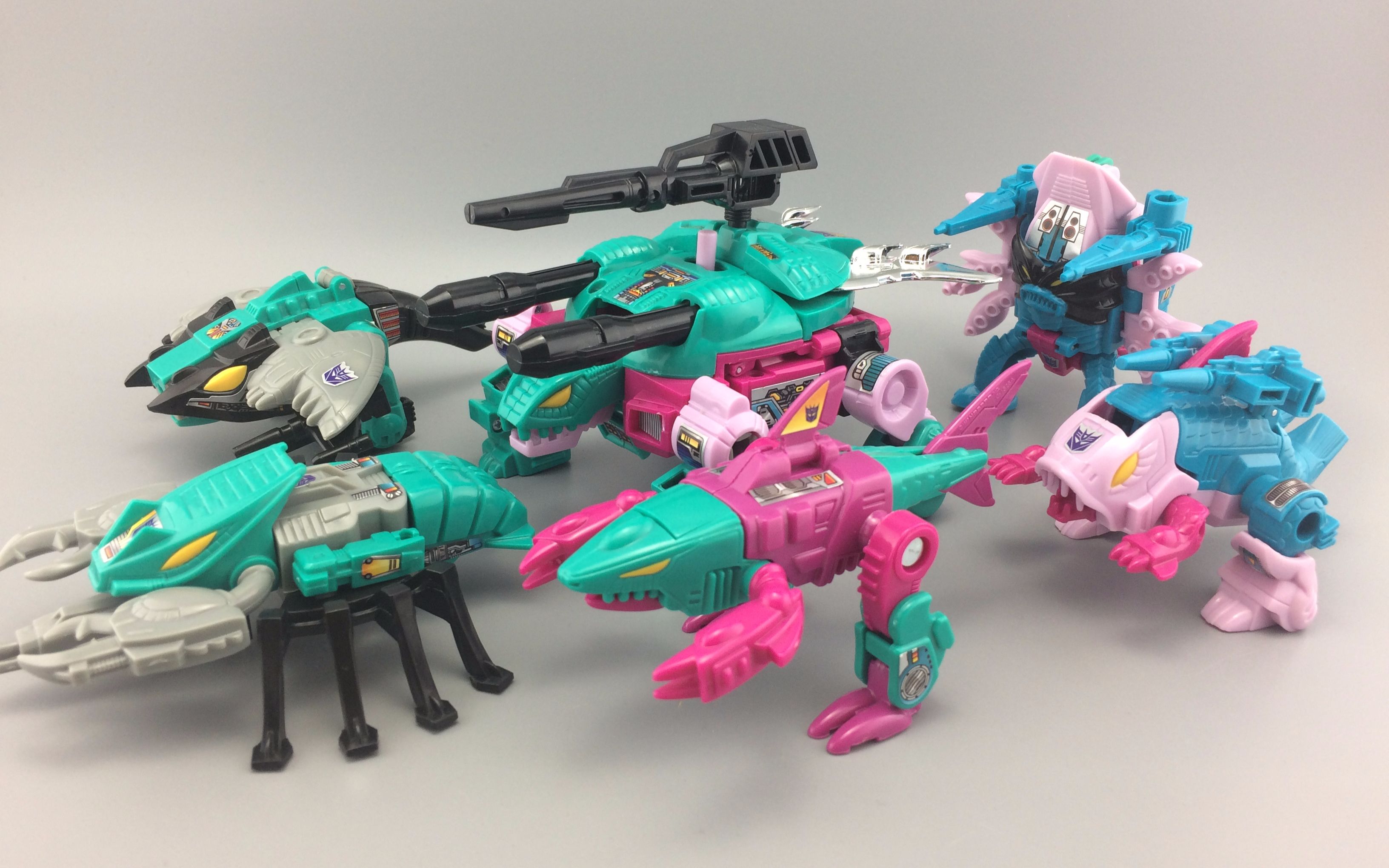 蓝天的tf玩具分享205(上)—美版复刻g1海底狂魔(单体篇)