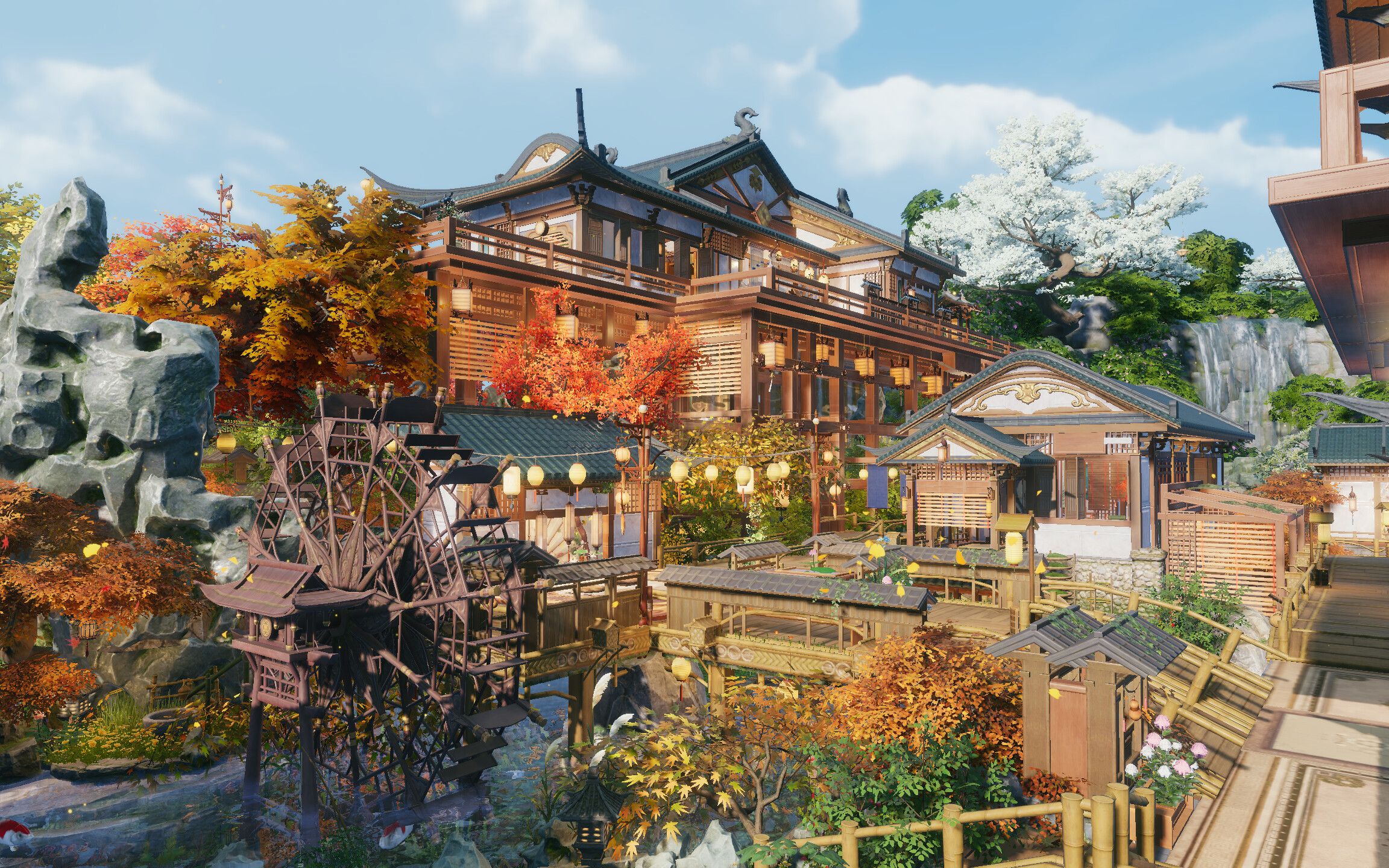 剑网3家园4k和风小屋碧落