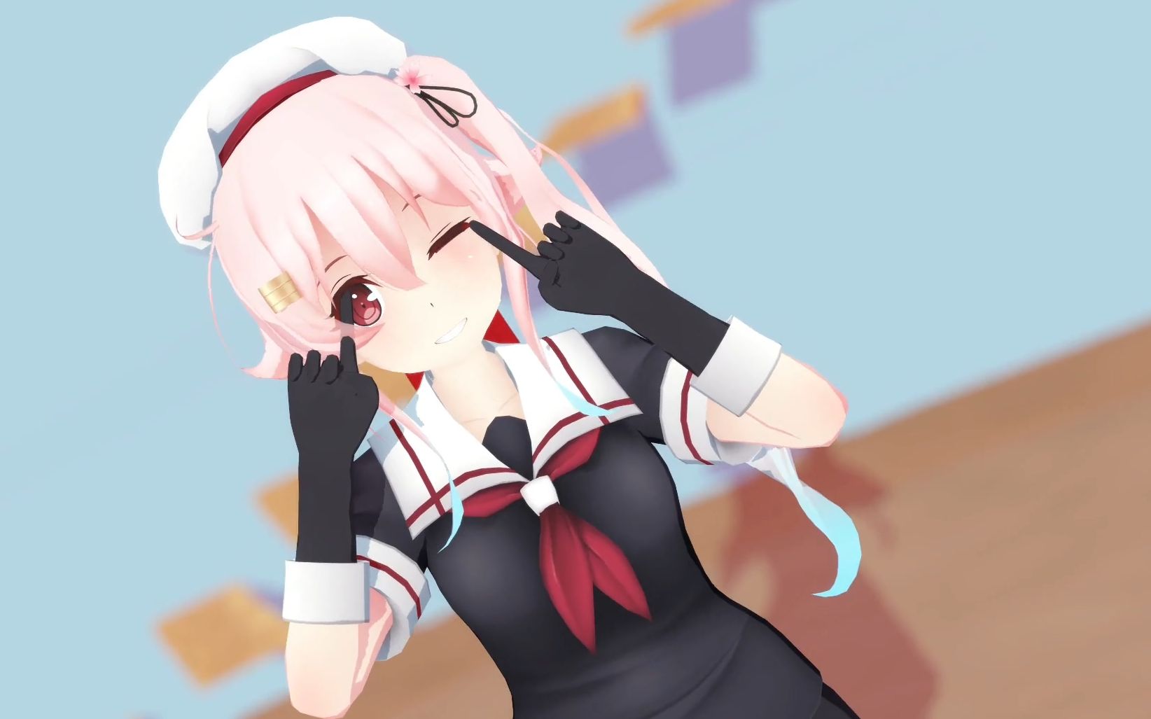 【mmd舰c】春雨 想变得可爱【镜头配布】