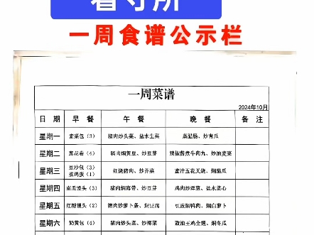 [看守所一周的伙食]定位广州市内,能猜到是哪个看守所吗?#刑事会见#取保候审#广州刑事律师#看守所的日子哔哩哔哩bilibili