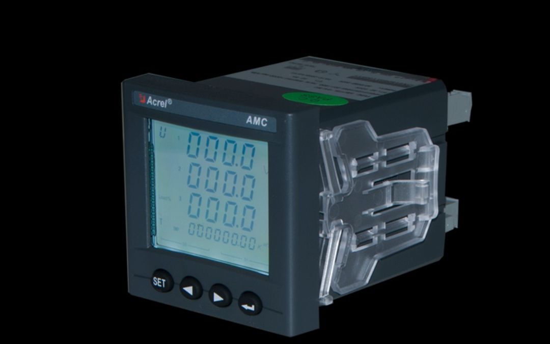 安科瑞amc系列三相电能表光伏交流侧用电计量及接线方法#电能表厂家