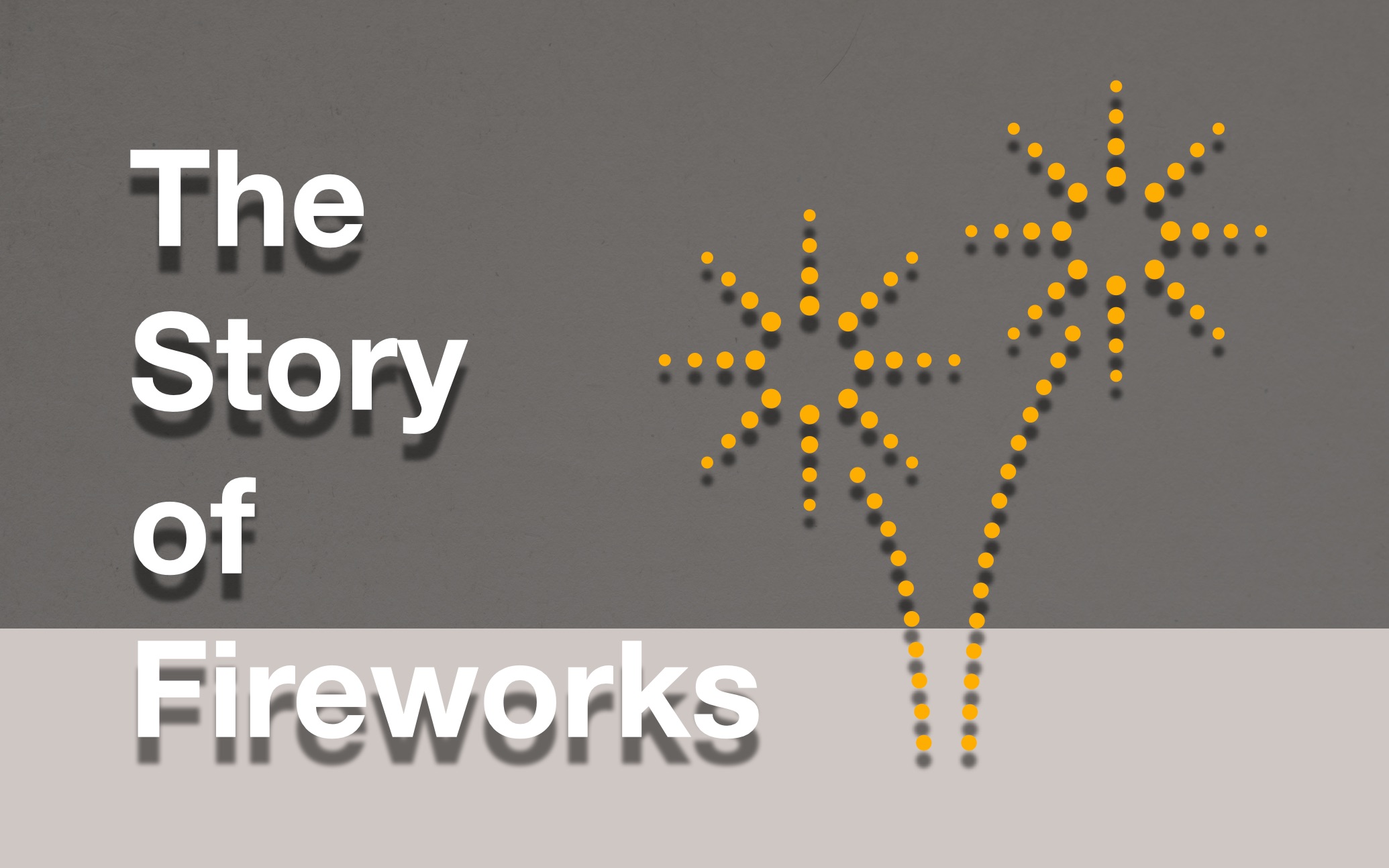 烟花的故事 The Story of Fireworks  用英文讲咱们的故事哔哩哔哩bilibili