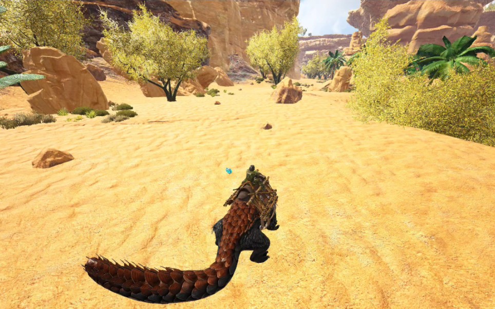 方舟生存进化超巨简单棘蜥困龙房,驯服棘蜥,棘蜥是怎么驯服的