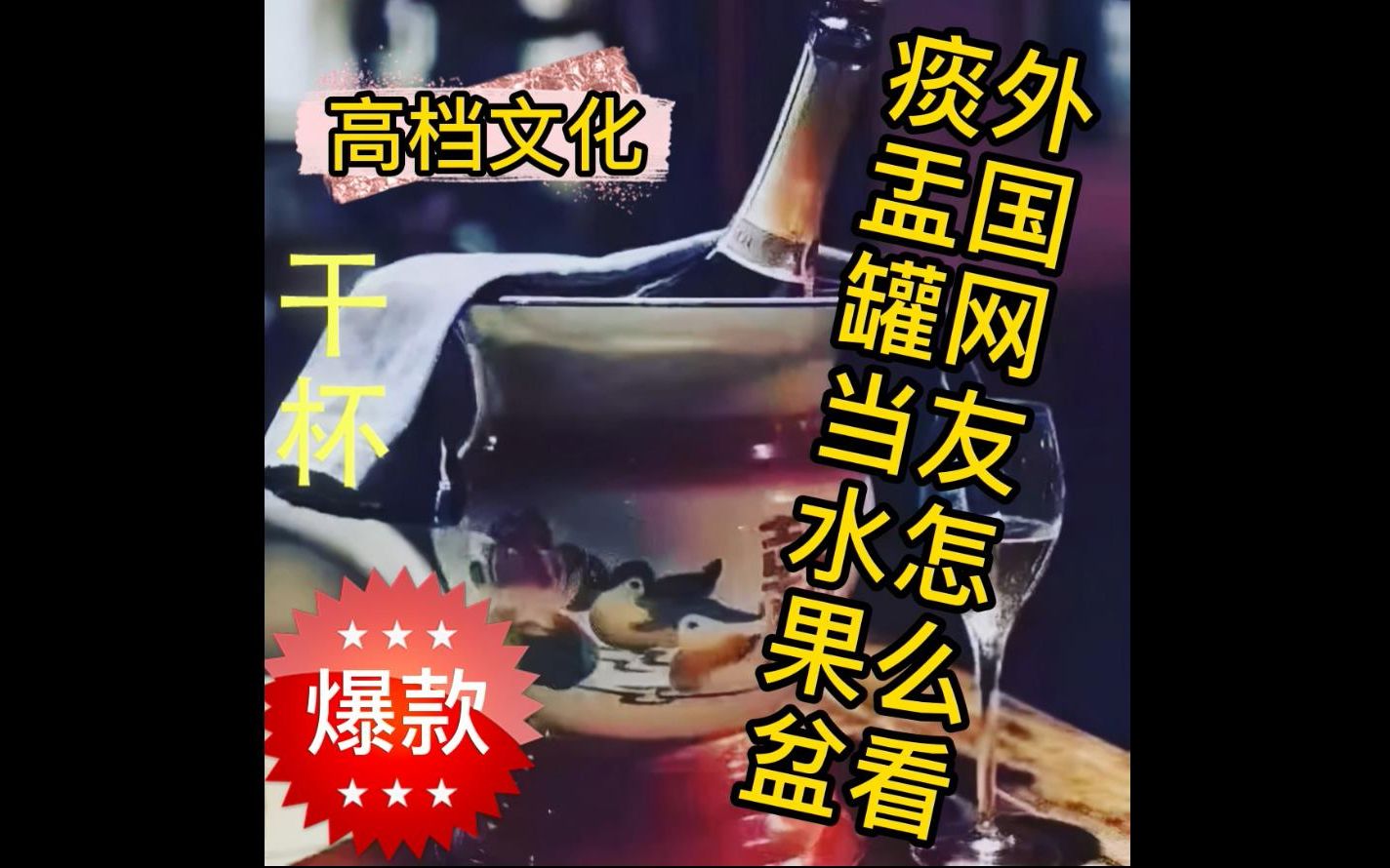 外国网友怎么看中国的痰盂罐在亚马逊当高档红酒架水果盆卖哔哩哔哩bilibili