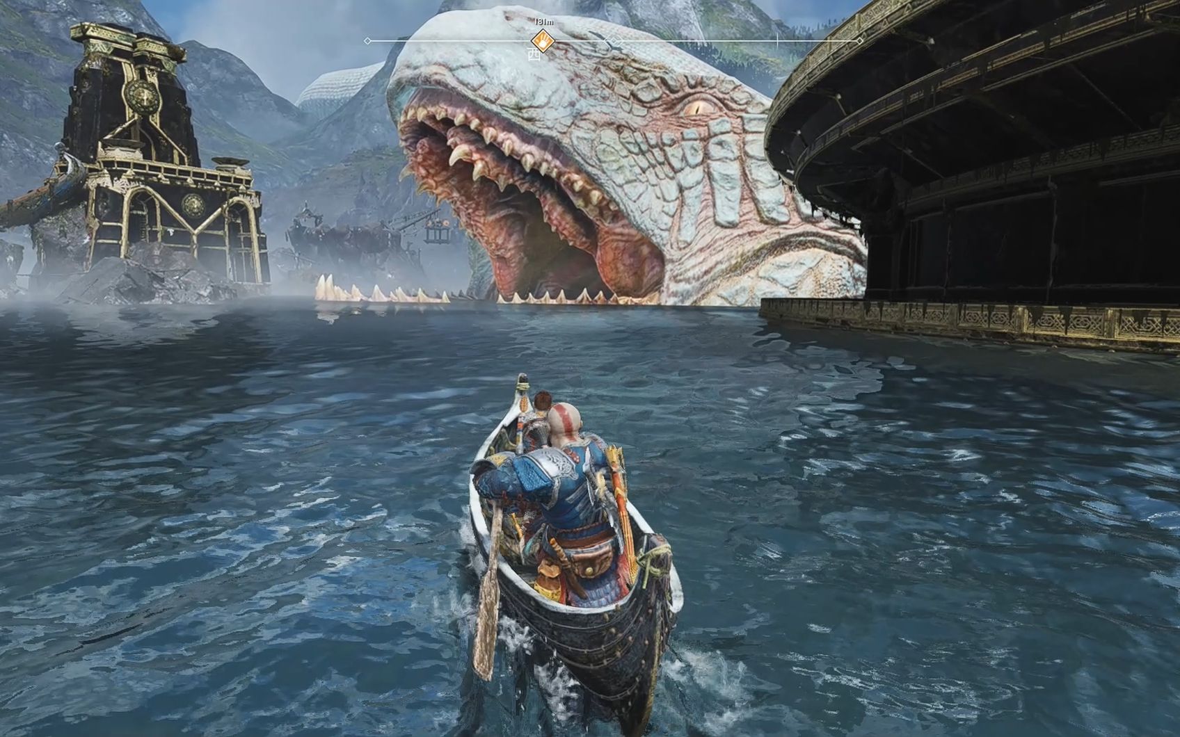 《战神4》一周目实况录像38-主线:国度之间 约顿海姆近在咫尺(熬过穿